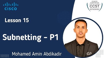 Lesson 15 | Subnetting Part One | Cisco CCST Somali | M.Amin Abdikader