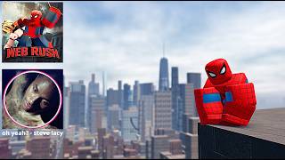 Web Rush Roblox | Web Swinging to Oh Yeah - Steve Lacy