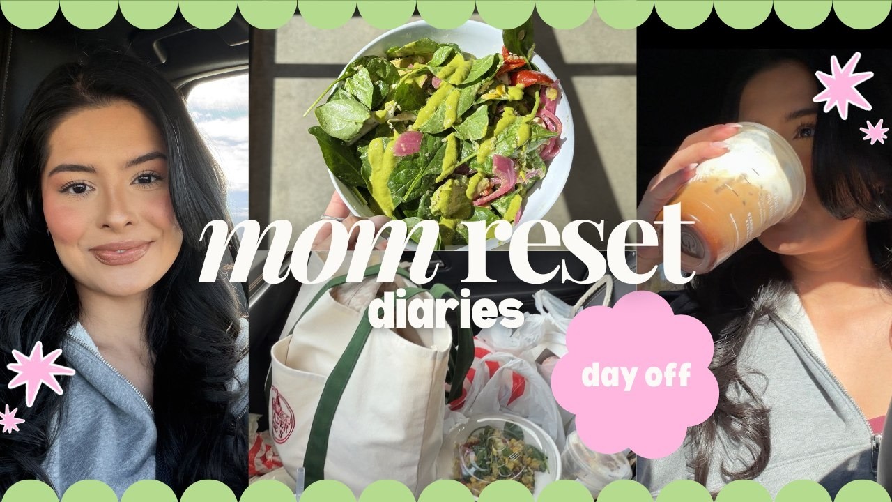 Mom Reset Diaries | Coffee Run, Target Spring Finds & Healthy Lunch Date ☕️🥗