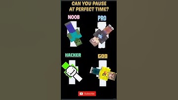 can you pause? noob pro hacker god