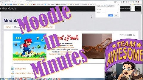 Moodle in Minutes! Crazy easy and fast steps to join my moodle course!