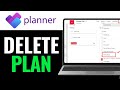 How To Delete Plan From Microsoft Planner 2025 (FULL GUIDE)