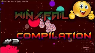 Agar.io - Win / Fail Compilation #2