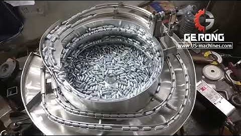 Automatic metal special shape tube small size part vibration sorting feeding bowl