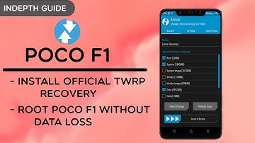 INSTALL OFFICIAL TWRP CUSTOM RECOVERY ON POCOPHONE F1 || ROOT YOUR POCO F1 WITHOUT DATA LOSS