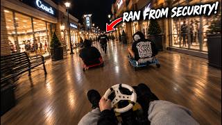 Drift Carts in the Mall at 3AM