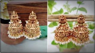Imitation Grand Lakshmi Jhumkas