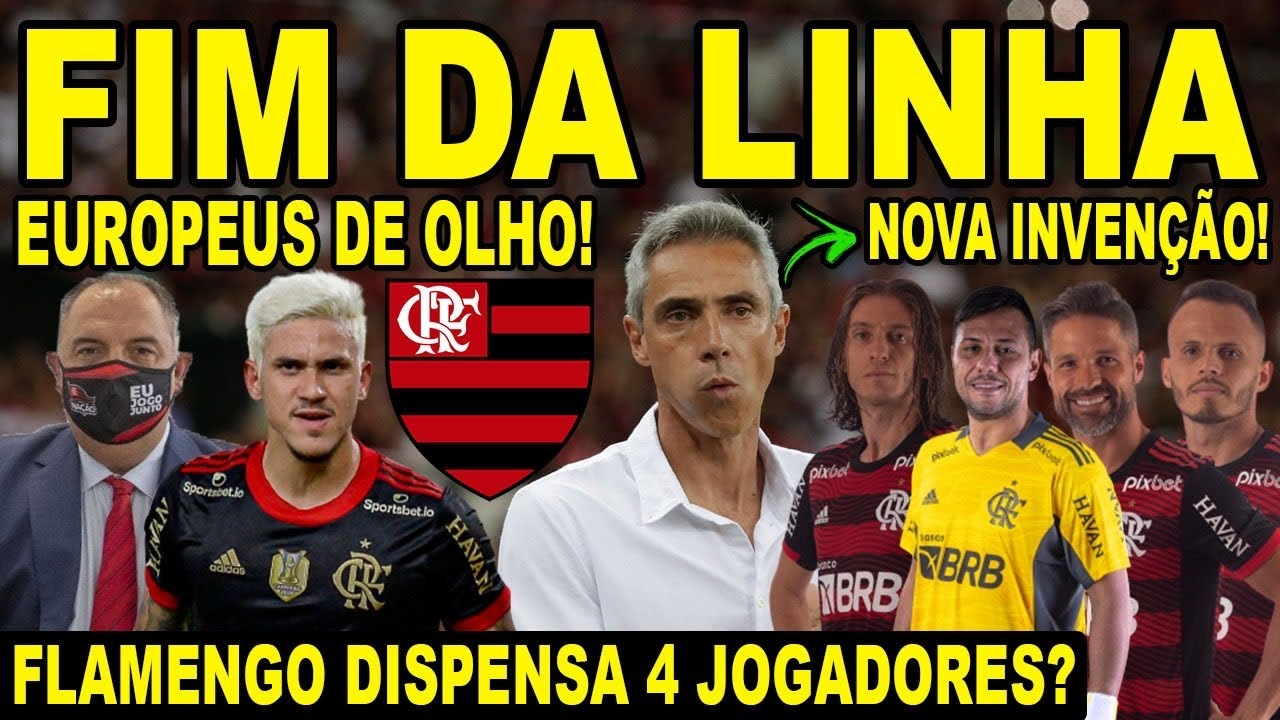 Debandada do Flamengo? Quatro jogadores negociam saída do Rubro