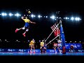 Monster of the vertical jump volleyball brazil team  alan souza