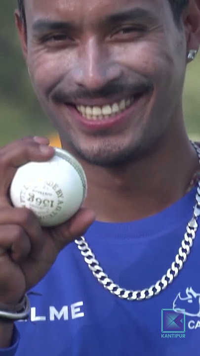 You have to test our ball - Gayandra Malla