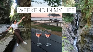WEEKEND IN MY LIFE || Finger lakes, Geneva, castle, waterfalls.
