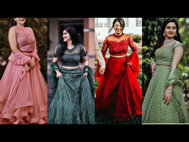 WEDDING RECEPTION DRESS FOR BRIDE KERALA // - YouTube