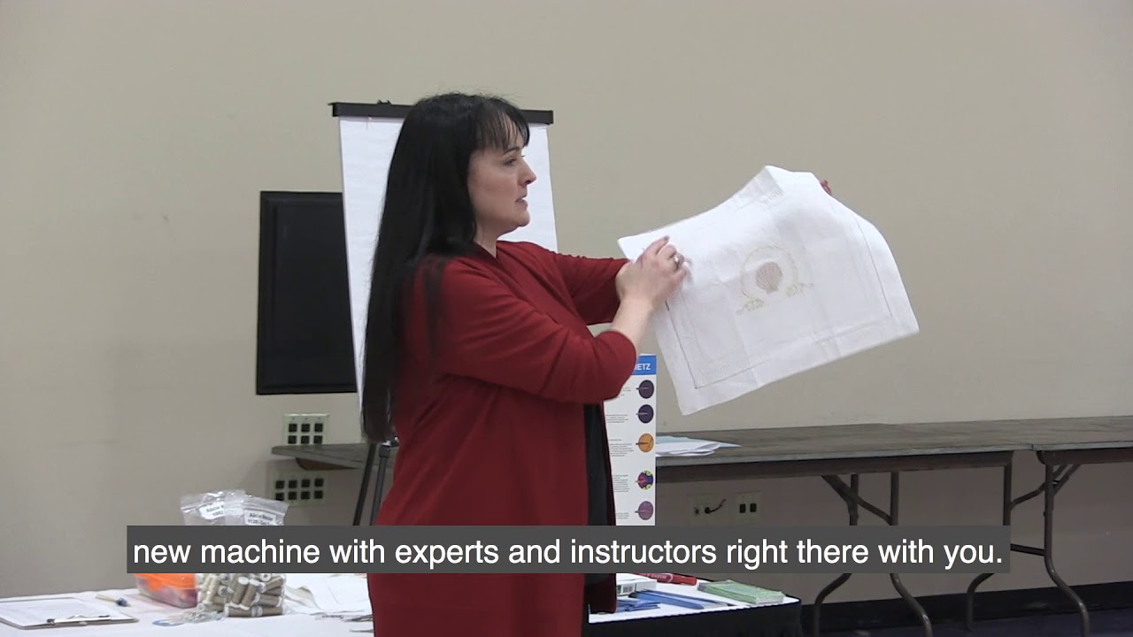 Quilting, Sewing & Embroidery classes at Raleigh Convention Center YouTube