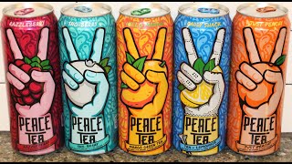 Peace Tea: Razzleberry, Sno-Berry, Mango Green Tea, Tea + Lemonade, Just Peachy Review