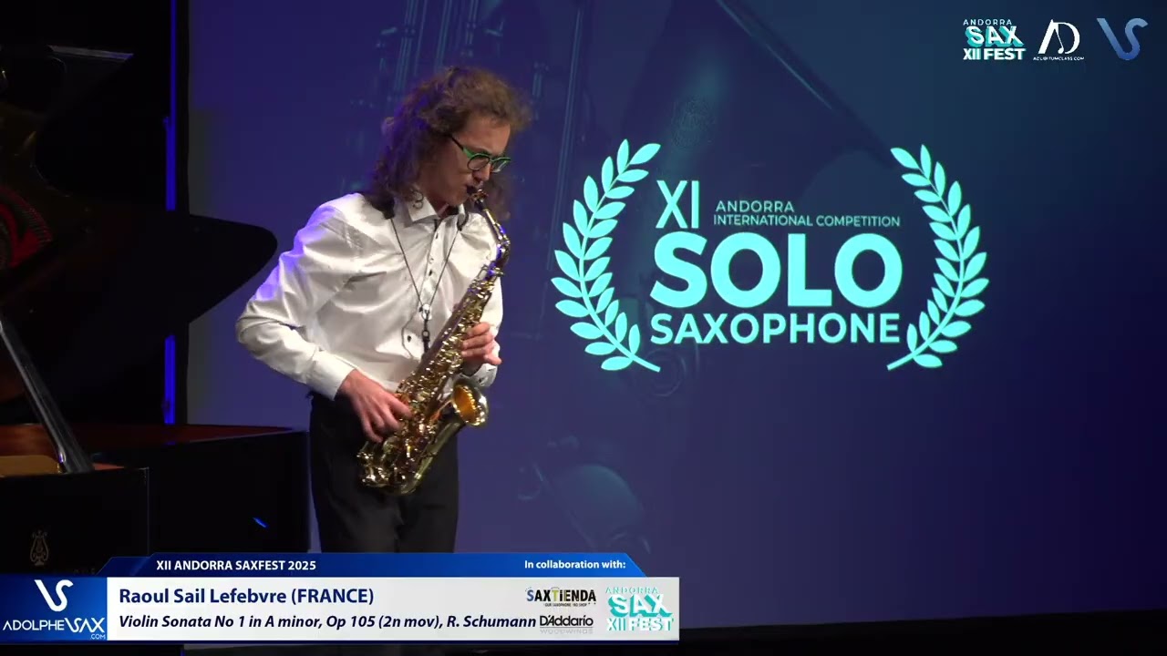 Raoul Sail Lefebvre (France) plays Violin Sonata No1 in A minor