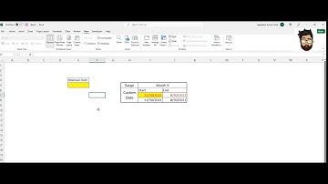 How to create Custom Date Range using Data Validation in Excel