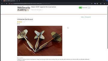 Basic SSRF Against the Local Server | PortSwigger Lab (Apprentice)