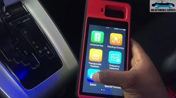 Using Autel KM100 as an emergency smart key emulator to start a vehicle (Toyota)