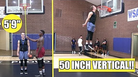 5'9" Riley Smith Has a 50 Inch Max Vertical!