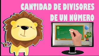 Cantidad de divisores de un numero