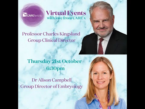 CARE Fertility Virtual Information Event -21st October 2021