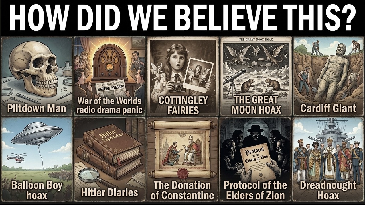 10 Greatest Hoaxes That Fooled EVERYONE
