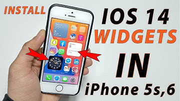 Install ios 14 Widgets in iPhone 5s&6. How to Install ios 14 in iPhone 5s&6.