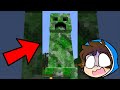 EL CREEPER GIGANTE de MINECRAFT me VISITA 😱🔥MINECRAFT #Shorts​​ #Cortos