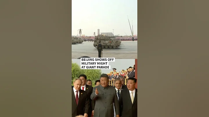 Kim Jong Un, Vladimir Putin and Xi Jinping attend massive military parade held in Beijing