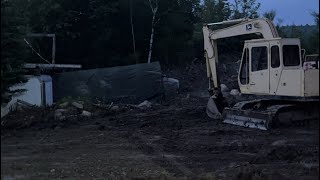 How to change final drive gear oil in a John Deere 70D / Hitachi EX60 excavator