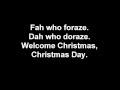 Welcome christmas