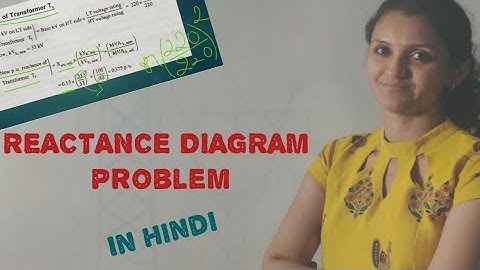 Reactance Diagram Problem 2 in Hindi