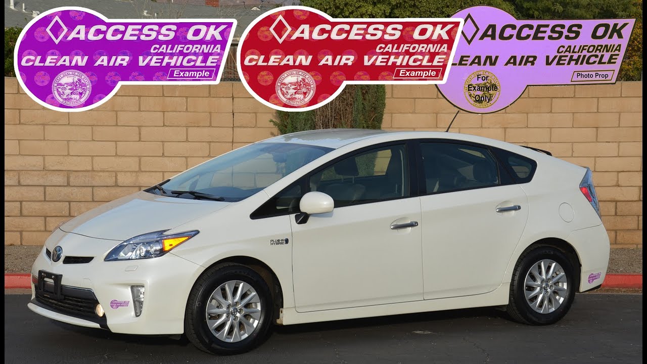 12 Prius Plug In Advanced With Technology Pkg Purple Hov Stickers 12 Prius Plug In Advanced With Technology Pkg Purple Hov Stickers
