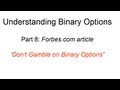 How to setup a binary options betting Robot