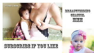 Breastfeeding Mothers! Breastfeeding Baby In the Morning Afternoon Middle Day1