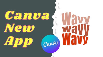 How to create wave text in canva Typography Design Tutorial | Canva tutorial