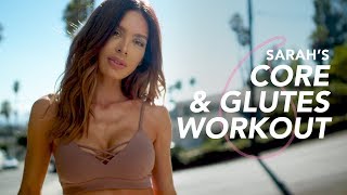Sarah Stage’s Sweet Sweat Glutes & Core At-Home Workout