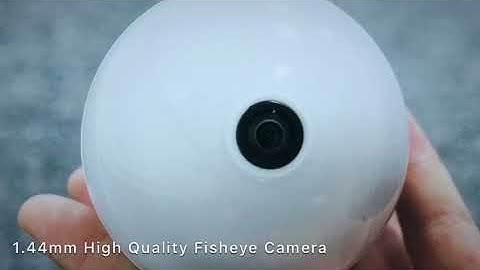 360 degree Panoramic 960P Hidden wifi Camera Light Bulb Mini Security IP Camera
