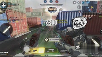 getting a nuke in cod mobile in new map shipment