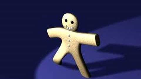 gingerbreadman walking