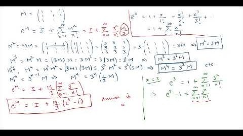 eigenvalue problems 01 - csir problems