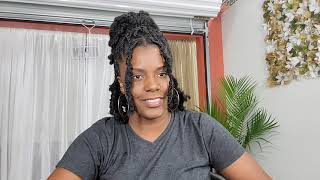 Different ways to style  butterfly locs