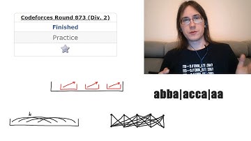 Codeforces Round 873 (Div. 2) B–E / (Div. 1) A–C (video editorial)