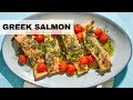 Greek Salmon Recipe | How to Cook Salmon (Mediterranean Diet Recipe)