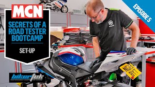 Secrets of a road tester | Bike set-up bootcamp | MCN screenshot 2