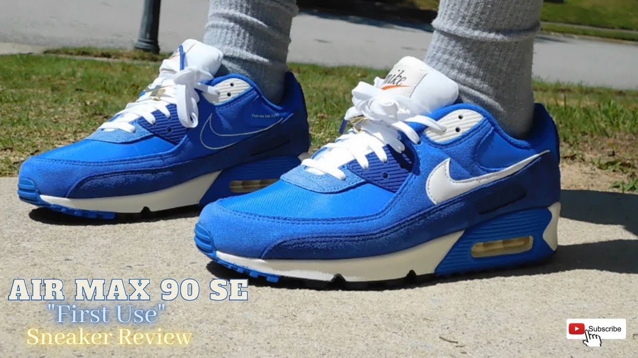 blue nike air max 90