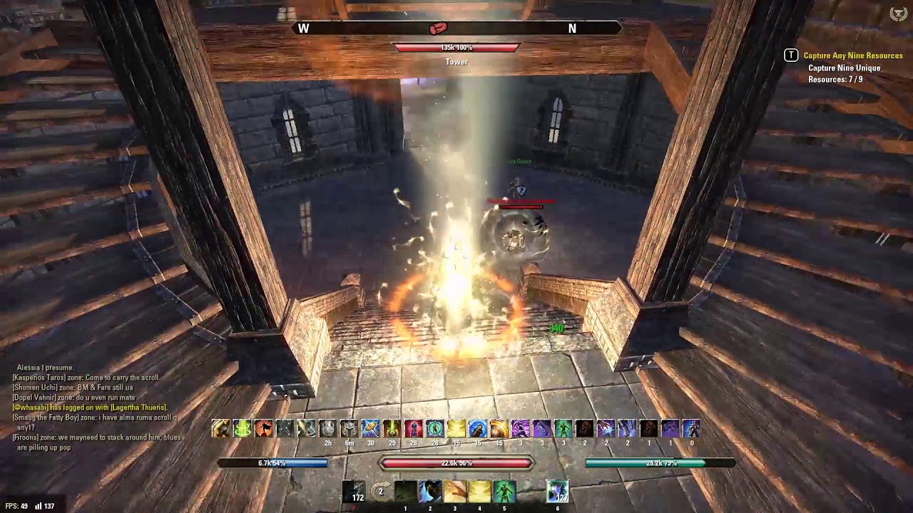 ESO - medium stamplar 2h/bow PvP 1vsX