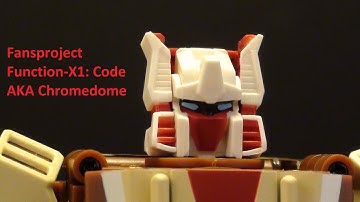 T2RX6 Reviews: Fansproject Function-X1 Code AKA Chromedome
