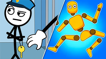 Thief Puzzle vs Ragdoll Break |🟩🥑💚🥑🟩| All Level Gameplay Android iOS CV3578