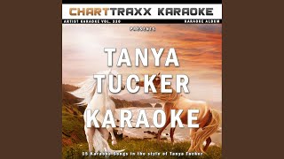 Can't Run from Yourself (Karaoke Version In the Style of Tanya Tucker)